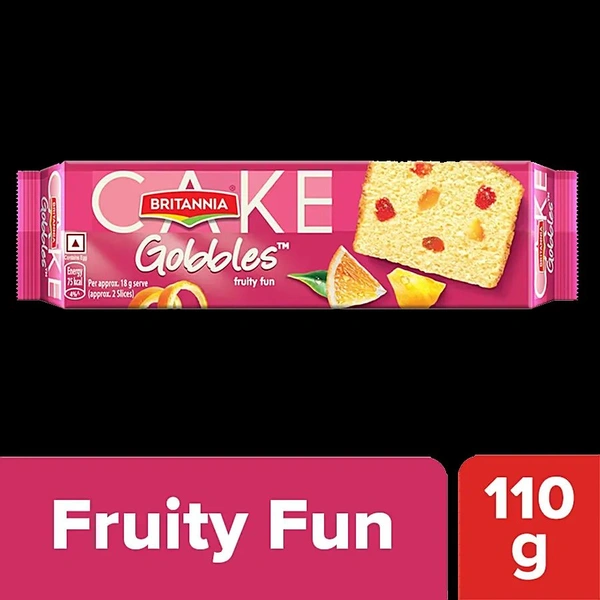 BRITANIA  BRITANNIA FRUITY CAKE 100GM