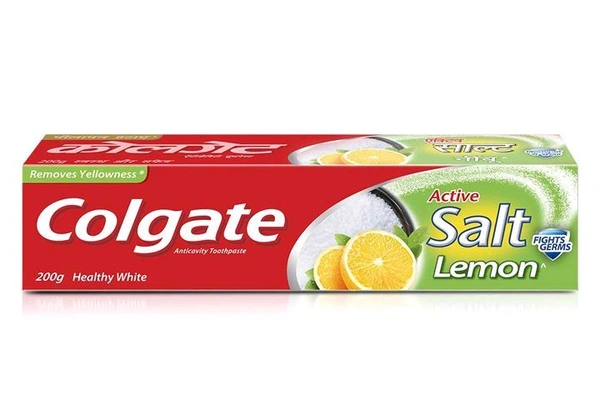 COLGATE SALT LEMON PASTE 200GM