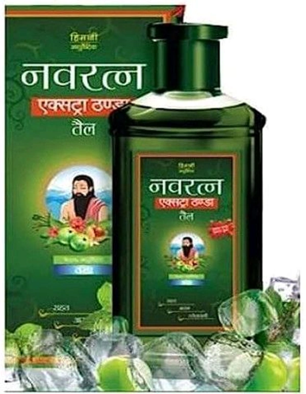 NAVRATNA OIL(GREEN 500ML)