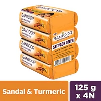 SANTOOR SANDAL SOAP 4P
