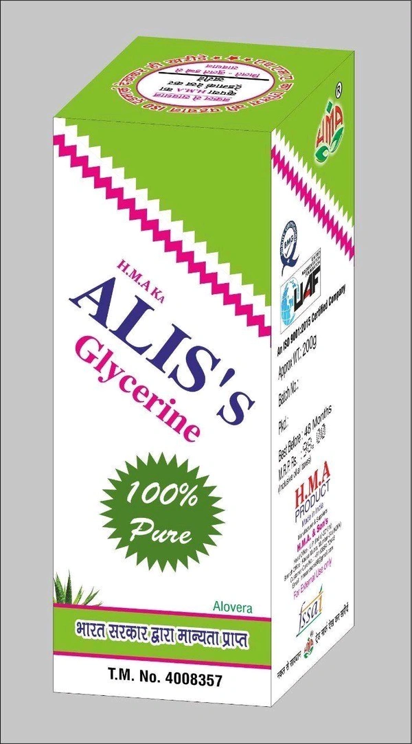ALIS GLYCERINE 200 GMS. 