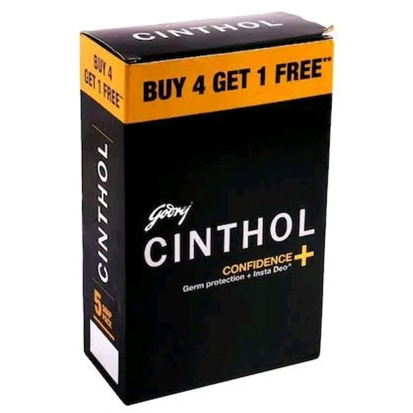 CINTHOL BLACK 4+1 SOAP