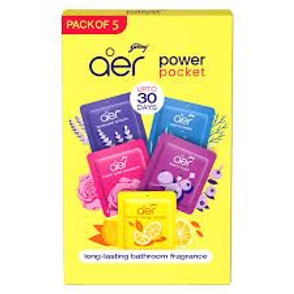 GODREJ AER POCKET FRESH 10g*5