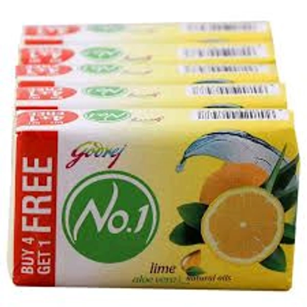 GODREJ NO.1 SHOP LIME 4+1FREE 