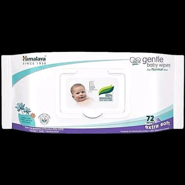 HIMALAYA BABY WIPES 72PCS