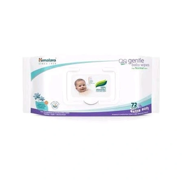 HIMALAYA BABY WIPES 72PCS
