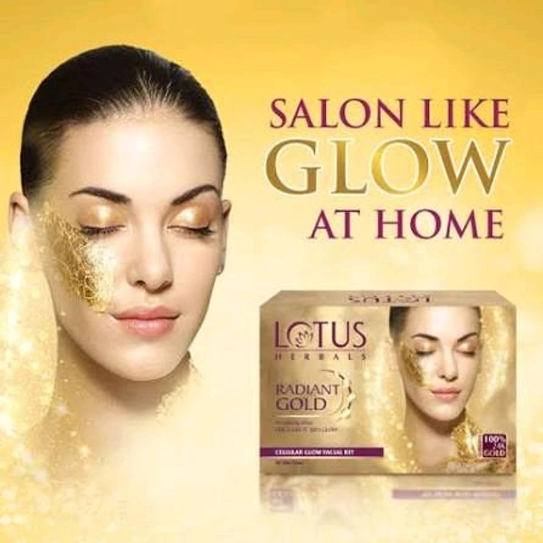 LOTUS GOLD FACIAL KIT 