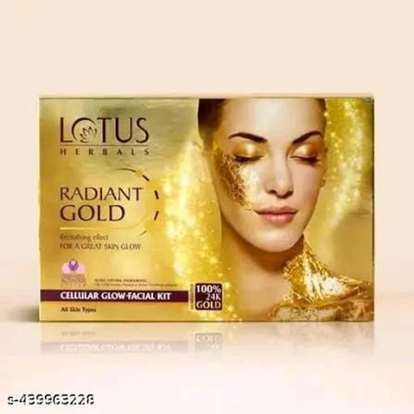 LOTUS GOLD FACIAL KIT 