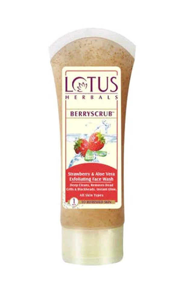 LOTUS STRAWBERRY FACE WASH 