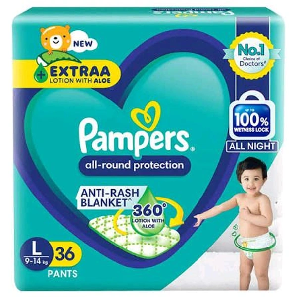 PAMPERS L 09PANTS