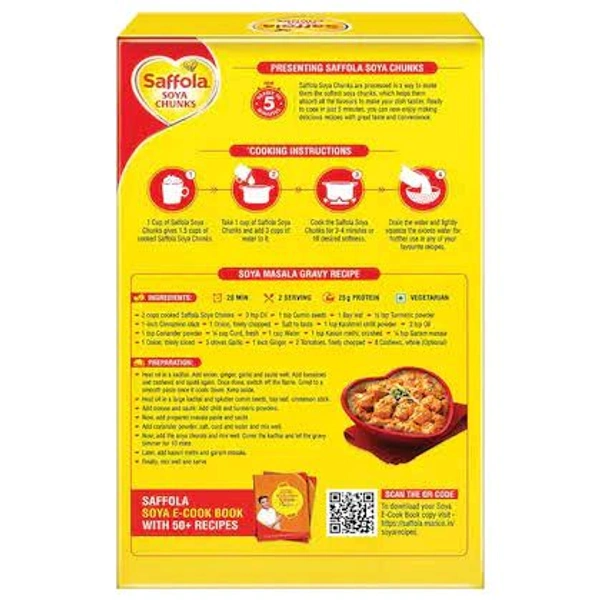 SAFFOLA SOYA CHUNKS 200GM
