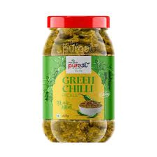 GREEN CHILLI PICKLE(400G)