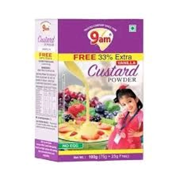 9AM VANILLA CUSTARD 135GM