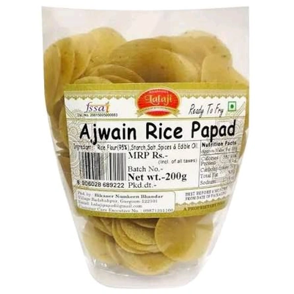 AJWAIN RICE PAPAD