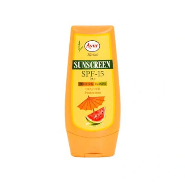 AYUR SUN SCREEN SPF-15PA+ 100G