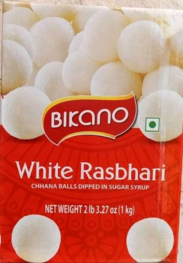 BIKANO WHITE RASBHARI(1KG)