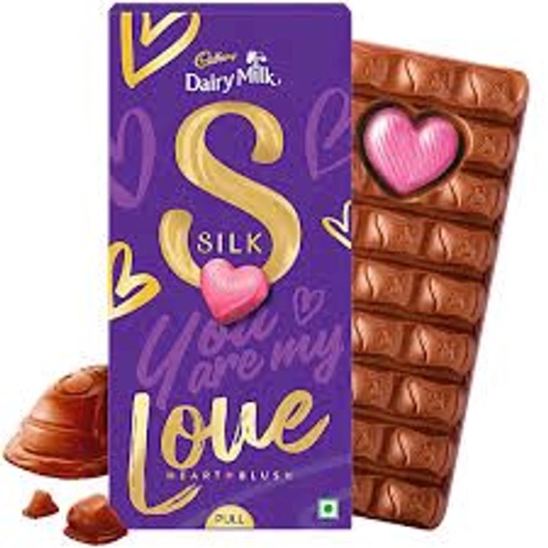 CADBURY SILK HEART BLUSH