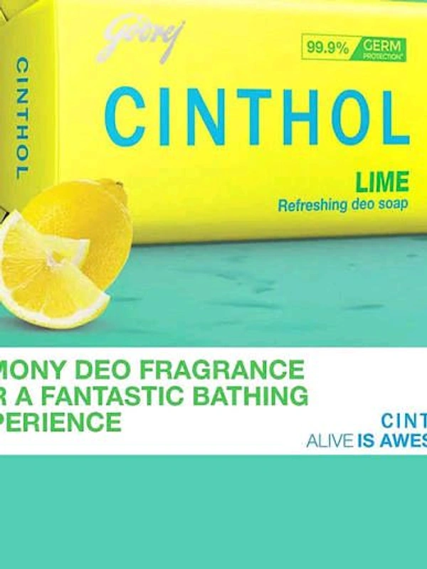 CINTHOL LIME SOAP