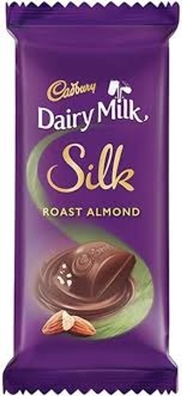 DAIRY MILK SILK ROAST ALMOND 80/-