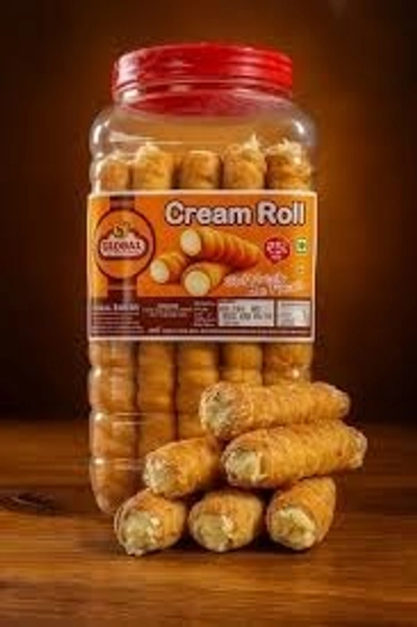 CREAM ROLL JAR 40PCS 240/-