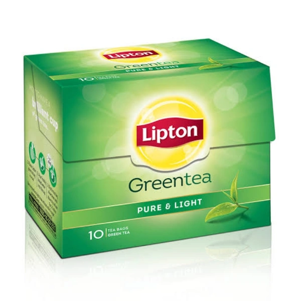 Lipton Green Tea - 10 tea bags, Pure & Light