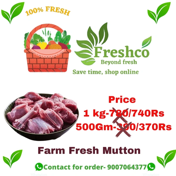 Mutton 1kg 