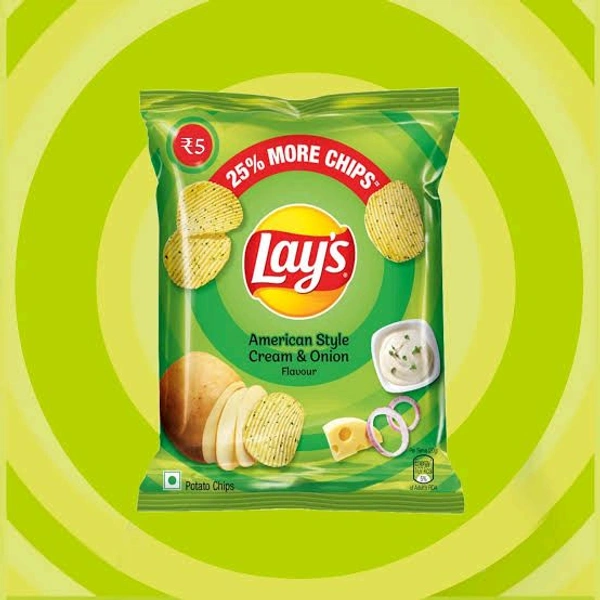 Lays Cream And Onion