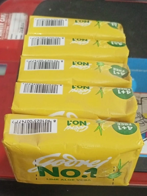 Godrej No. 1 Soap - 4+1 Pcs