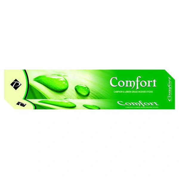 Comfort Camphor & Lemon Grass Agarbatti - 1 box = 12 packs