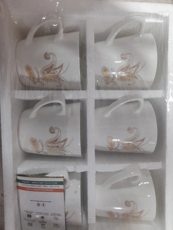 Cupset Oasis Fine Bone China - Medium, Whatsapp me for latest designs