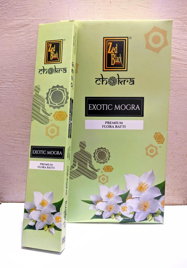 Dhup Zed Black Chakra (Agarbatti) - Small