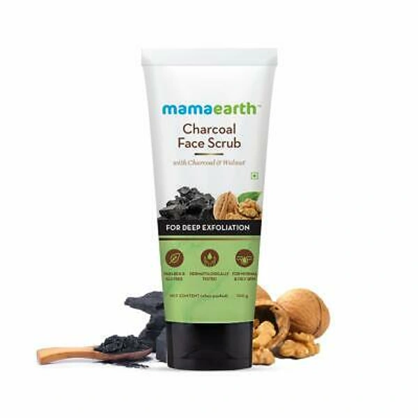 Mamaearth Charcoal Face Scrub - 100g