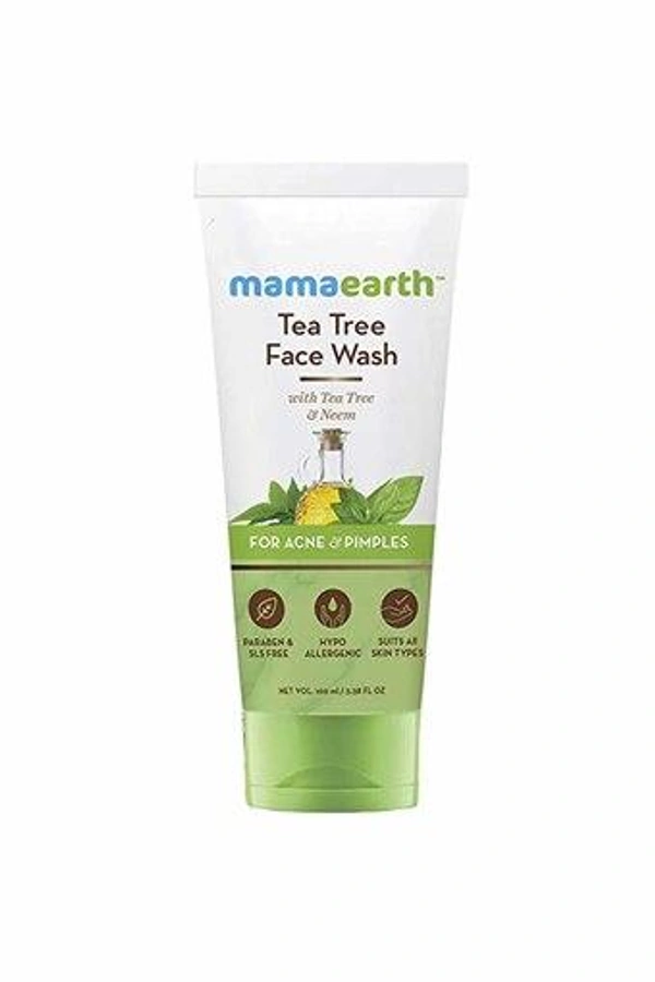 Mamaearth Tea Tree Face Scrub - 100g