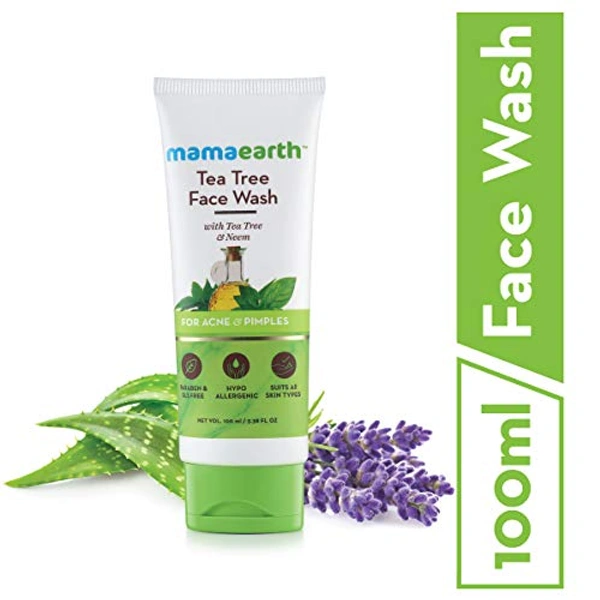Mamaearth Tea Tree Facewash - 80ml