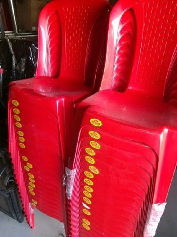 National Chair Without Handle Premium - Multicolour