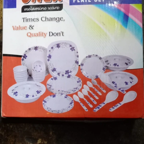 Onex Full Plate Round - 10inch, Multicolour