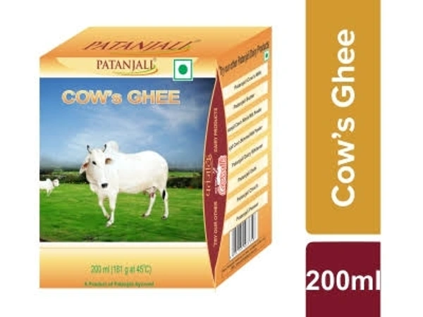 Patanjali Cow Ghee - 200ml