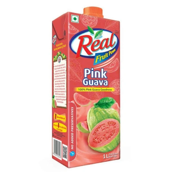 Real Fruit Power Pink Guava - 1ltr
