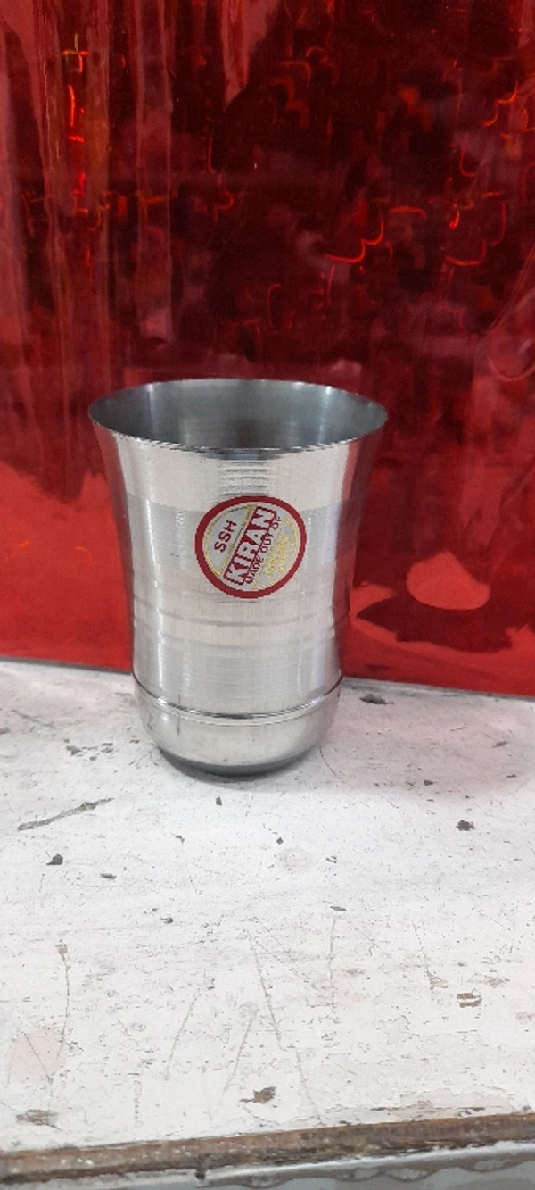 Steel Glass - 8.5CM height,6.5 CM diameter