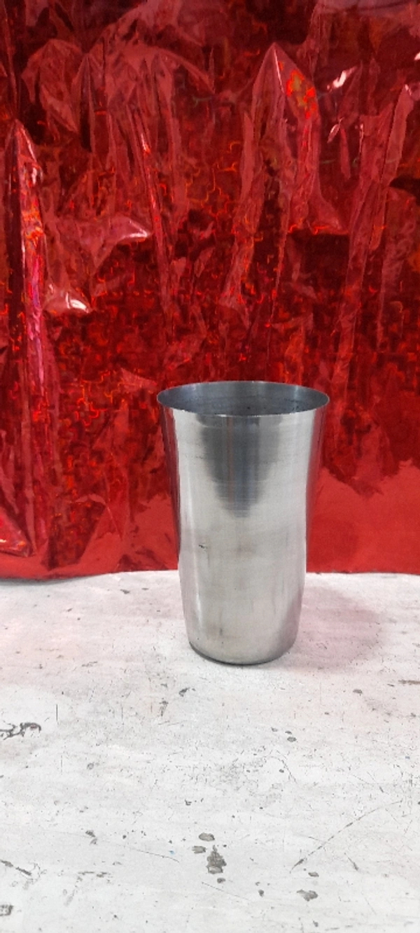 Steel Glass - 11.5cm Height,Diameter 7cm