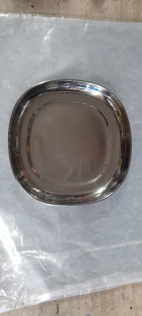 Steel Plate Square - Diameter 7.5 inch