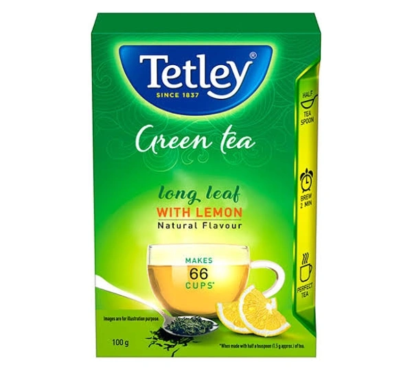 Tetley Long Leaf Green Tea - 100g