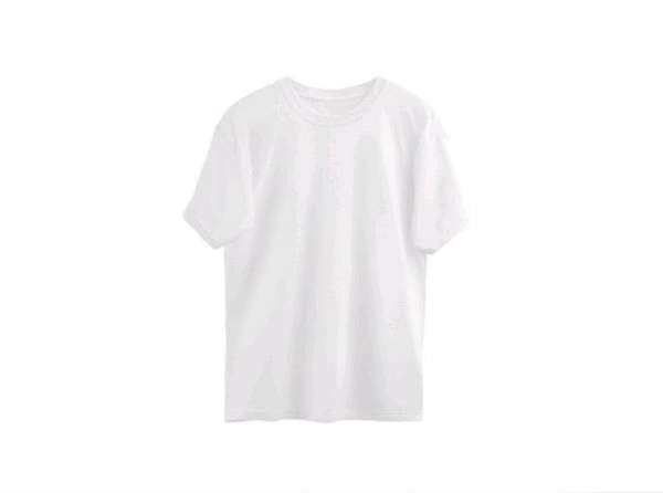 Plain Oversized T-shirts  - White, XXL