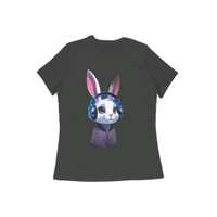 Women's Regular Fit T Shirts - Black, M