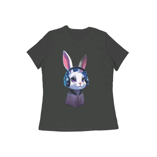 Women's Regular Fit T Shirts - Black, M