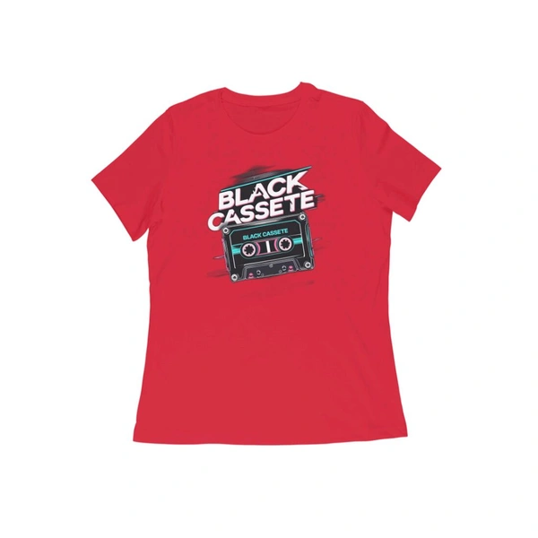 Women's Regular Fit T Shirts - Red, S