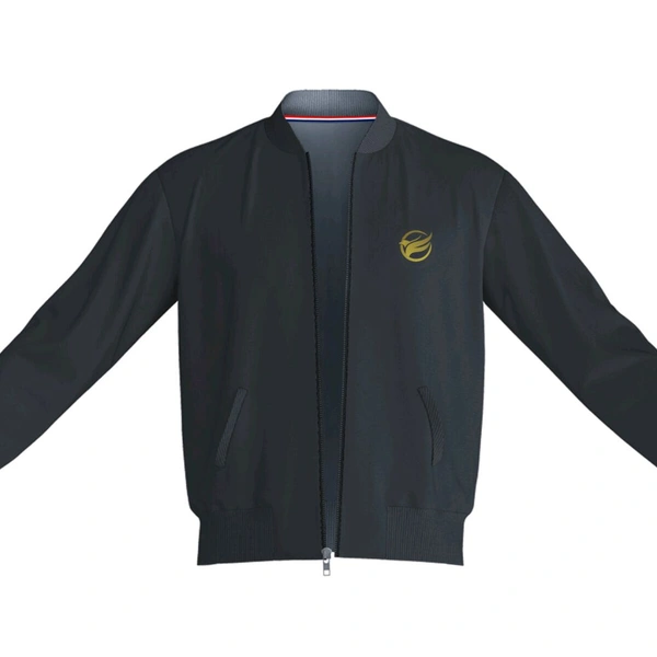 Bomber Jacket - Black, XXL