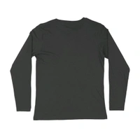 Full Sleeve T-shirts In Black Color - Black, XXL