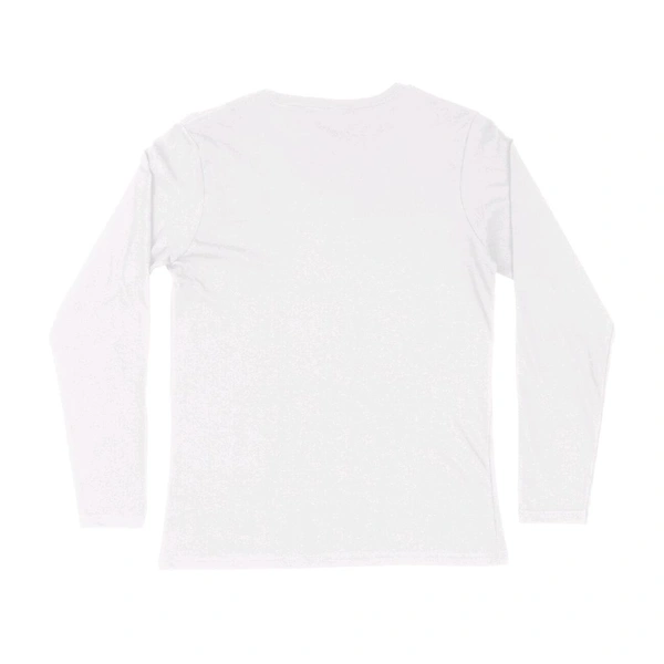 Full Sleeve T-shirts In White Color - White, XXL