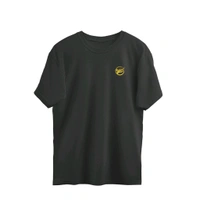 Printed Oversized T Shirts - Black, M